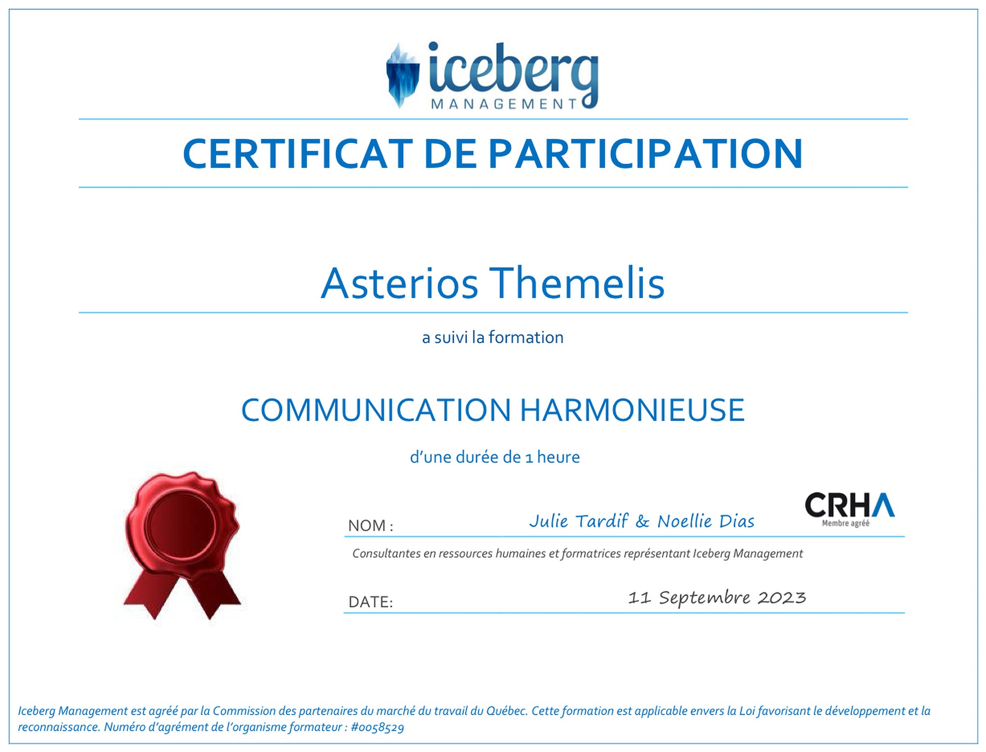 Communication Harmonieuse