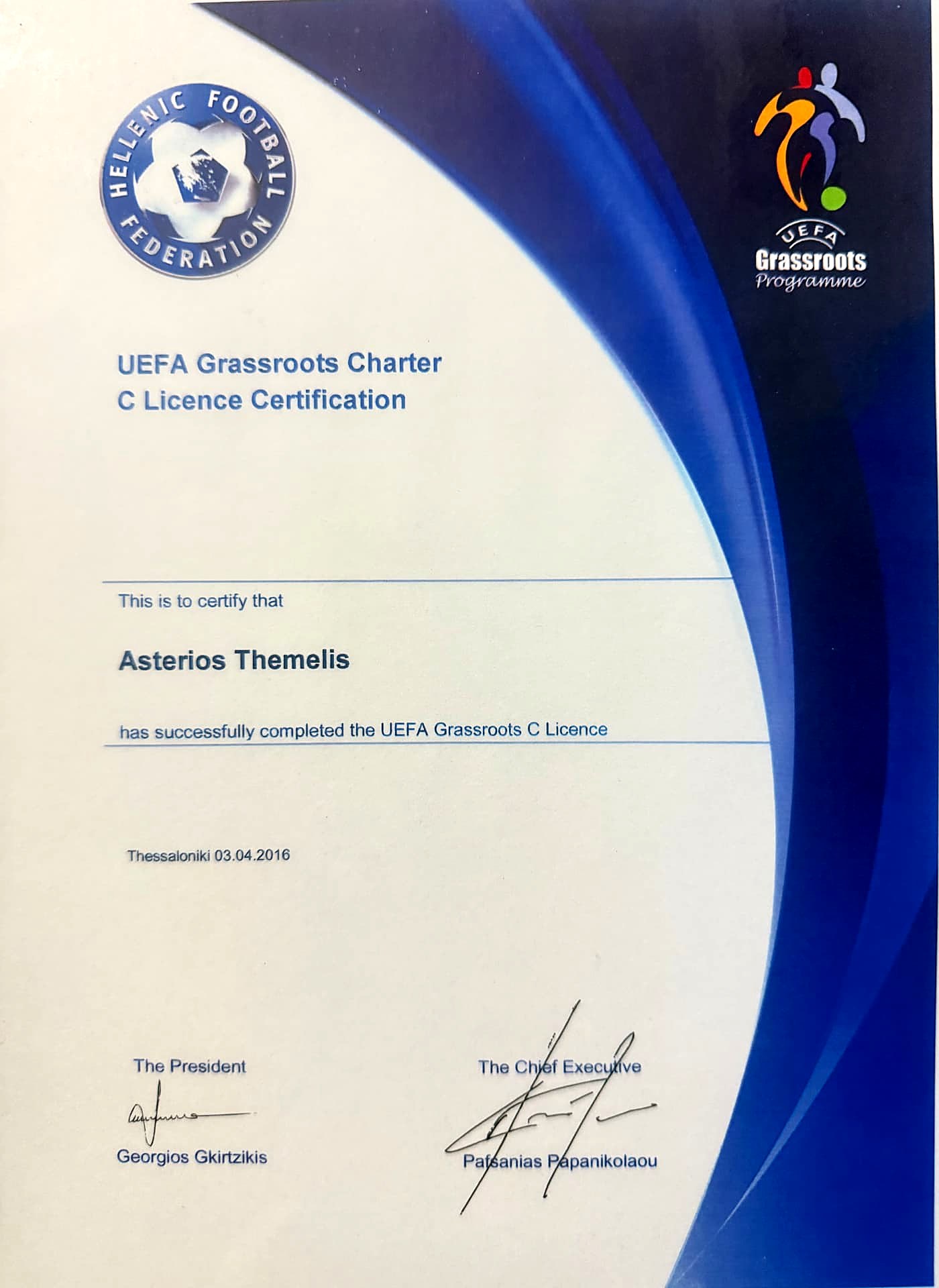 UEFA Grassroots C Licence
