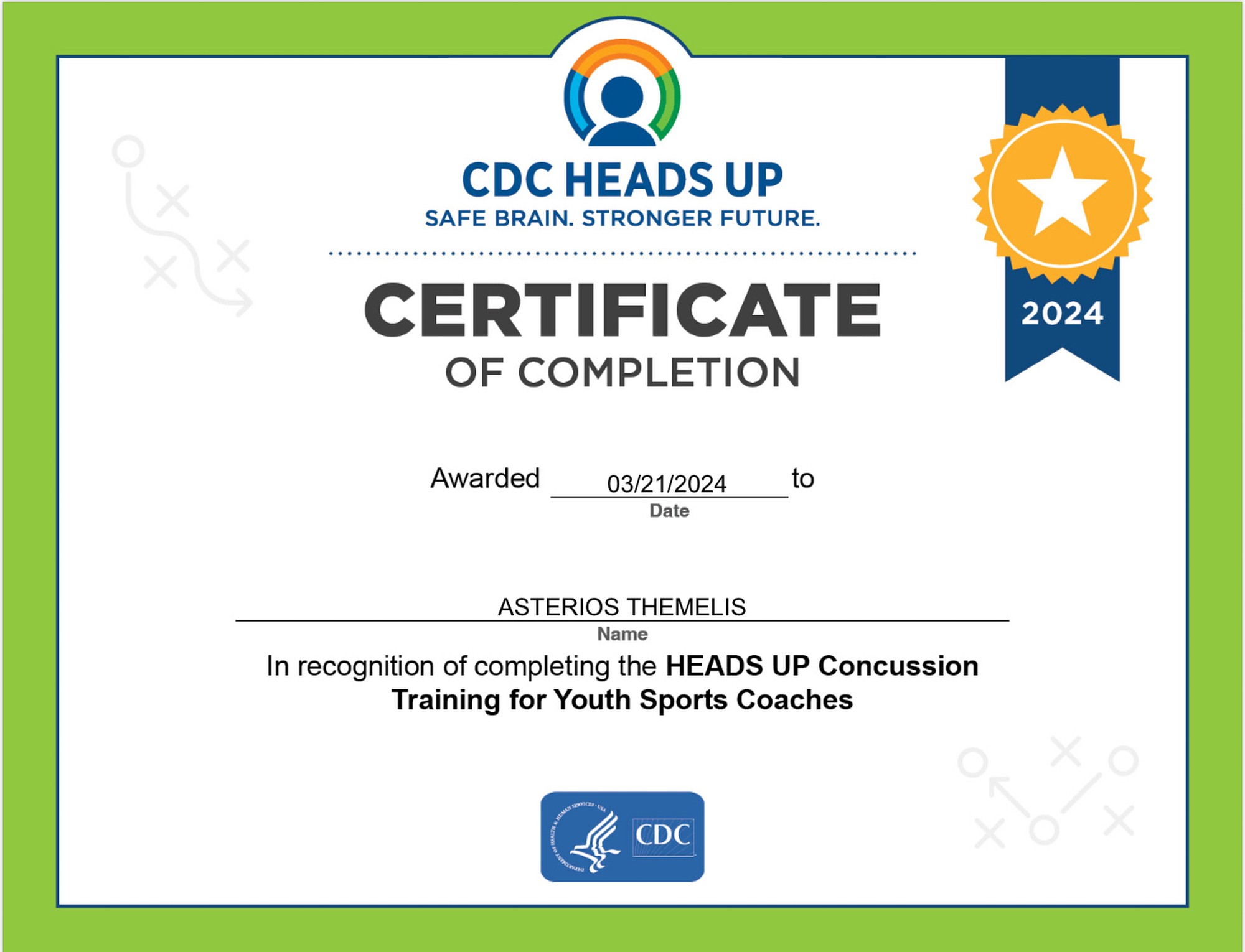 HEADS UP Concussion Training for Youth Sports Coaches